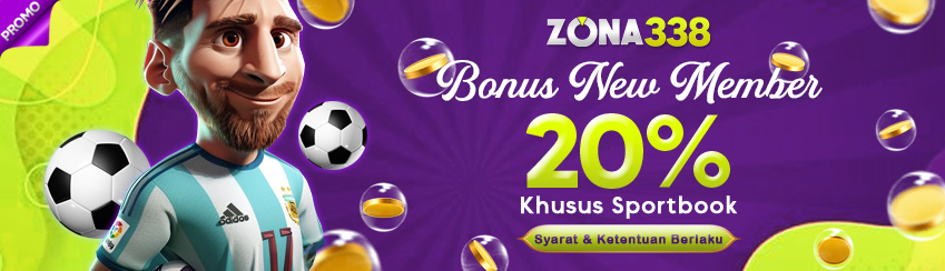 BONUS NEW MEMBER SPORTSBOOK 20%